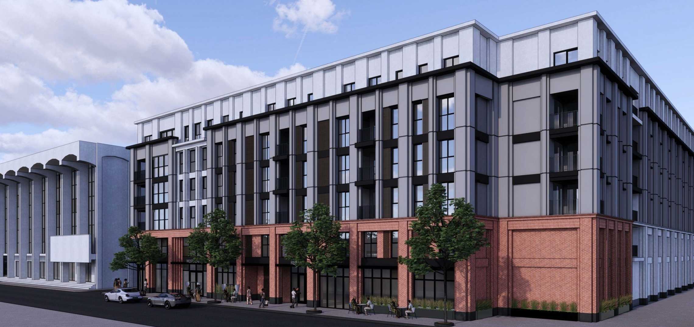 Sixstory, 189unit apartment complex planned at 1828 S. Western Avenue